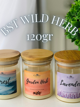 BST Wild Herb nến thơm tinh dầu đặc biệt size 120gr