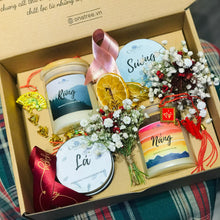 Load image into Gallery viewer, Set quà tặng nến thơm ( 2 nến 70gr + 2 nến size 120gr)