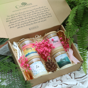 Set quà 4 nến thơm