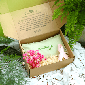 Set quà gối chườm thảo dược nhỏ