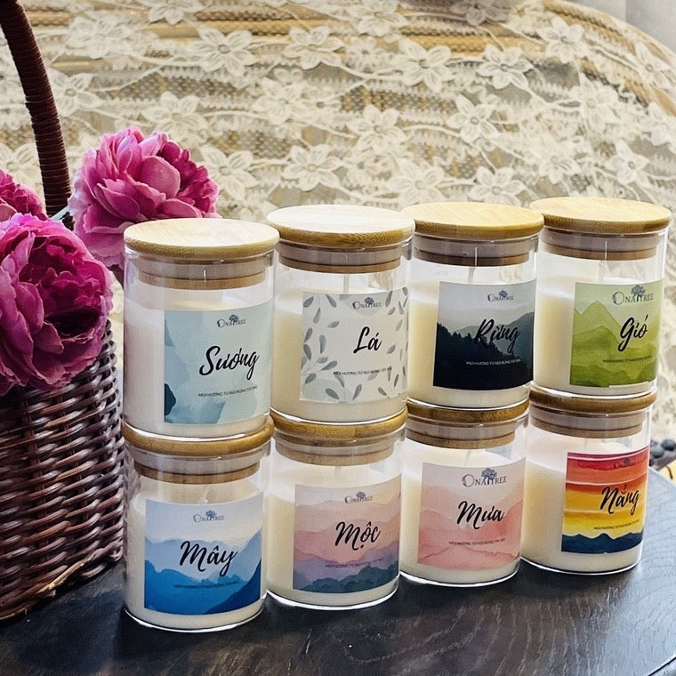Nến thơm tinh dầu Tây Bắc size 120gr