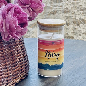 Nến thơm tinh dầu Tây Bắc size 220gr
