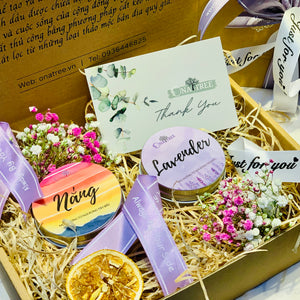 Set quà tặng 2 nến thơm size 50gr